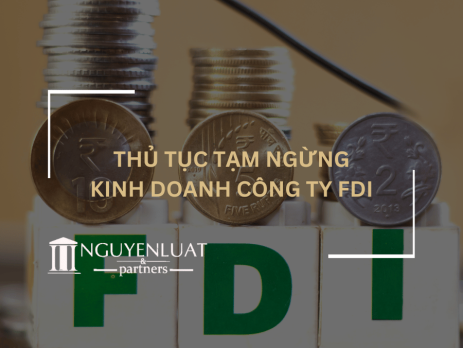 Thủ tục tạm ngừng kinh doanh công ty FDI