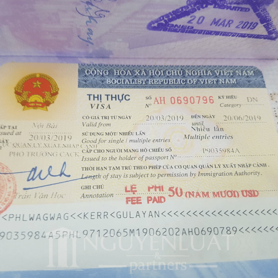 Thủ tục xin cấp thị thực điện tử theo đề nghị của cơ quan, tổ chức