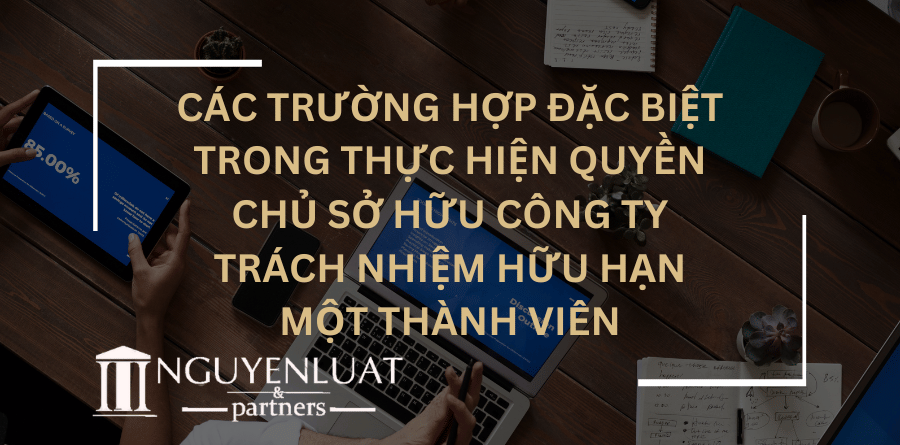 Các trường hợp đặc biệt trong thực hiện quyền chủ sở hữu công ty trách nhiệm hữu hạn một thành viên