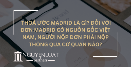 Thoả ước Madrid là gì? Đối với Đơn Madrid có nguồn gốc Việt Nam, người nộp đơn phải nộp thông qua cơ quan nào?