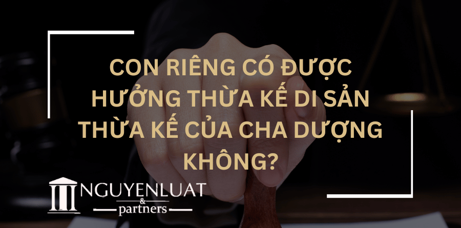 Con riêng có được hưởng thừa kế di sản thừa kế của cha dượng không?