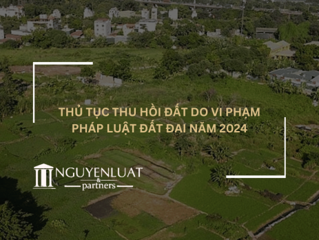 Thủ tục thu hồi đất do vi phạm pháp luật đất đai năm 2024