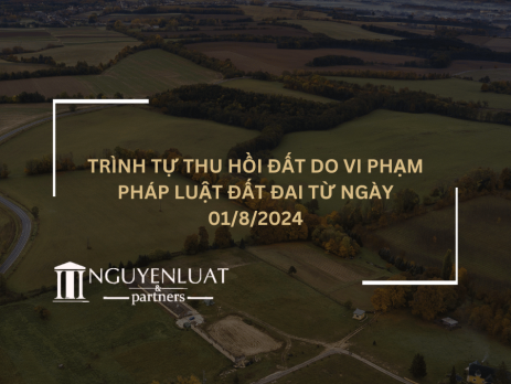 Trình tự thu hồi đất do vi phạm pháp luật đất đai từ ngày 01/8/2024