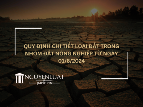 Quy định chi tiết loại đất trong nhóm đất nông nghiệp từ ngày 01/8/2024